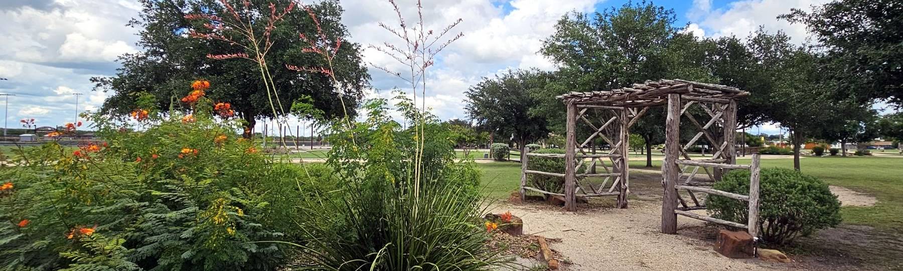 Joe Gulley Park, Kenedy, Texas. Escondido Creek Parkway, Kenedy, Texas. Attractions, hotels, motels, and lodging. REST in Kenedy